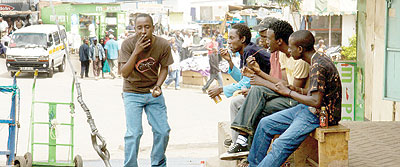 One of the scenes in the movie u201cNairobi Half Lifeu201d . Net photo.