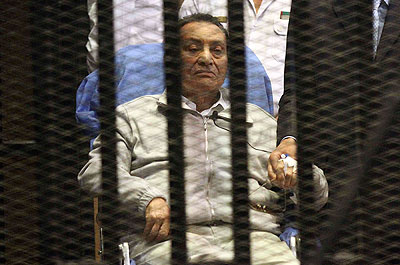 Mubarak returned to prison. Net photo