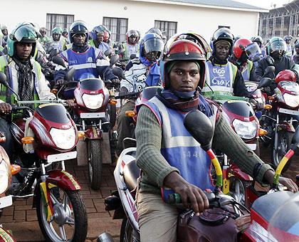 Motorcycle riders have been urged to remain cautious over the security of their bikes and avoid putting them under direct threat of being stolen. The New Times/T.Kisambira.