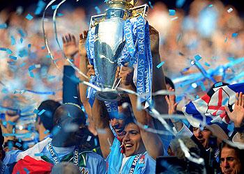 Premier League champions Manchester City. Net photo.