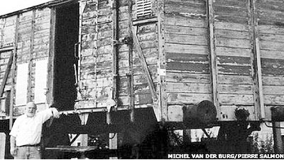 During the making of a film, Gronowski was shown wagons used by the Nazis. Net photo