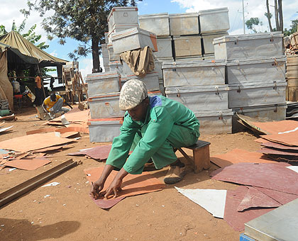 Through Kuremera, some street vendors and craftspeople in Kigali have been supported with cash to build markets and workshops. The New Times/ File. 