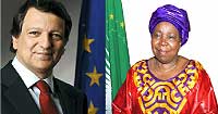 Josu00e9 Barroso & Dlamini Zuma