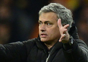 Jose Mourinho. The Real Madrid boss lost in the semi-finals for the third season in a row. Net photo.
