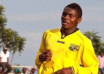 Striker Emmanuel Sebanani will not return to the game until August unless Mukura decided to forgive him. Sunday Sport/ T. Kisambira.