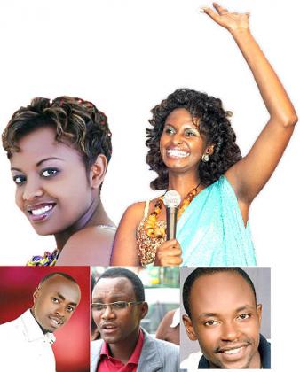 Tonzi, Gaby Kamanzi, Patient Bizimana,Thu00e9o Uwiringiyimana, Alphonse Bahati.