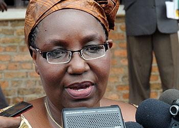 Minister Seraphine Mukantabana.