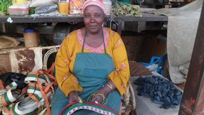 Aisha Ahobantegeye, a vendor in Biryongo Market, wants the budget to focus on programmes that will boost job-creation. Small business operators like her hope the budget will help create more markets for local productsThe New Times / Triphomus Muyagu