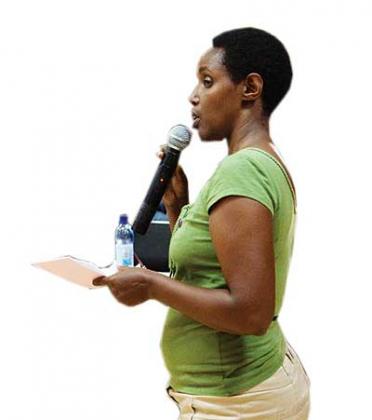 Ruth Mbabazi, Education Programme Manager, VSO Rwanda.  The New Times/ Timothy Kisambira