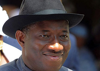 Nigerian President Goodluck Jonathan. Net photo.
