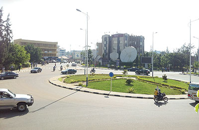 The Kisimenti roundabout.