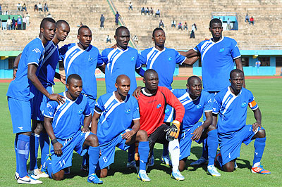 Rayon Sports will be crowned 2012/13 Primus League winners today at Amahoro Stadium. Saturday Times / T. Kisambira.