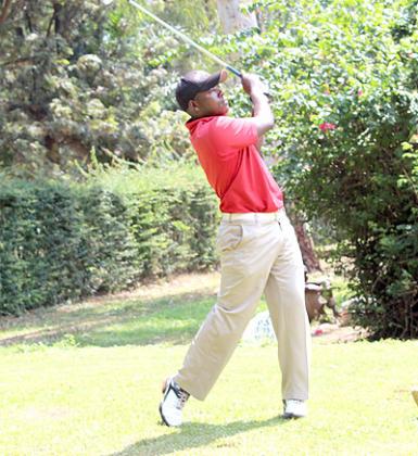 Jean Baptiste Hakizimana produced one of his best performances at the Bujumbura course. The New Times / H. Nkuutu.