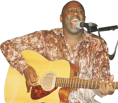 Jean Paul Samputu on stage, performing his u2018Nyaruguruu2019 hit which made the audience wild. 
