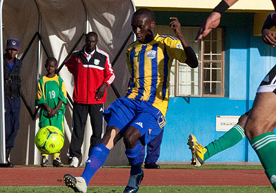 APR's midfielder Tumaine Ntamuhanga has been dropped for Mali with an ankle injury. The New Times / File