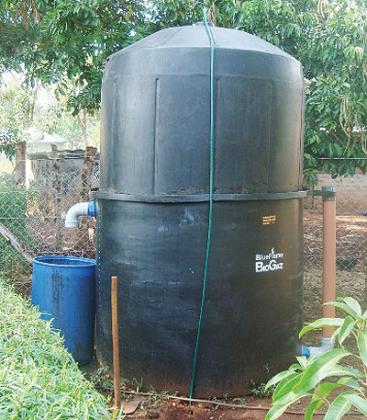 A bio-gas digester that is also used to produce organic fertilisers. The New Times / Peterson Tumwebaze