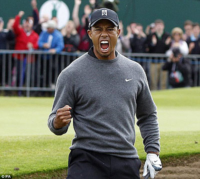 Tiger Woods is playing alongside Rory McIlroy and Masters champion Adam Scott in a group containing the worlds top three. Net photo
