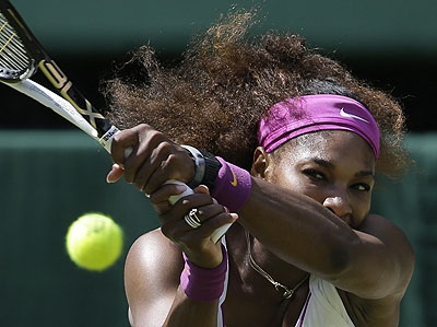 Defending champion Serena Williams will face Mandy Minella in the opening round. Net photo.