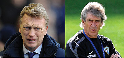 Moyes faces Chelsea and Liverpool in his opening three games.Manuel Pellegrini manages in the Premier League for the first time with Man City.