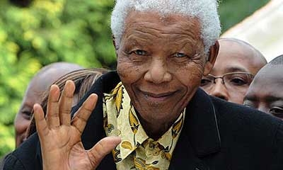 Former president of South Africa Nelson Mandela. Xinhua/photo.