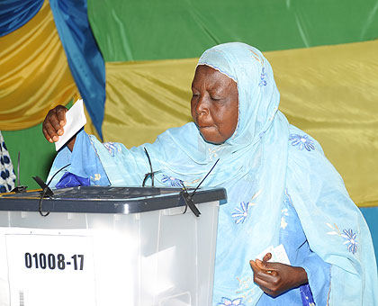 A coalition led by the ruling Rwanda Patriotic Front (RPF-Inkotanyi) won the last parliamentary elections in 2008.The New Times/File