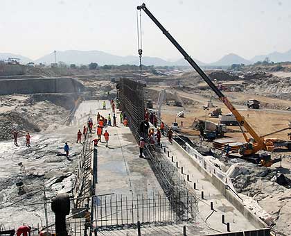 Egypt says Ethiopiau2019s move to divert the flow of the Blue Nile river to construct a giant dam is a potential disruption of its national security. Net photo 