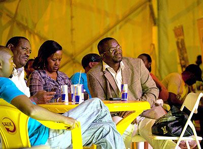 Part of the audience at the MTN Kings of comedy 