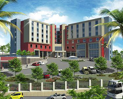 An artistic impression of the Kigali Park Inn hotel. The New Times/ Courtesy.