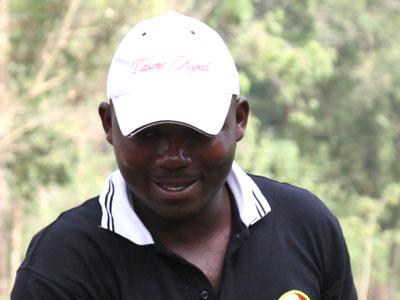 Hakizimana is determined to make an impression on his debut in the Asian Golf Tour. Sunday Sport/File