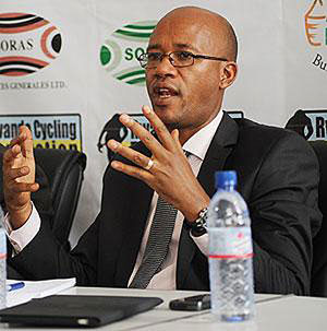 Rwanda Cycling Federation chairman Aimable Bayingana. 