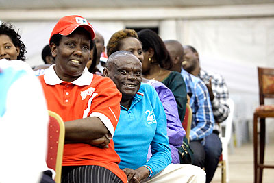 RPF members during the Extended National Executive Council in Kigali last Saturday. The New Times / Village Urugwiro.