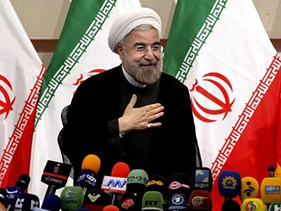 Hassan Rouhani will succeed Mahmoud Ahmadinejad as Iran's president on August 3. Net photo.