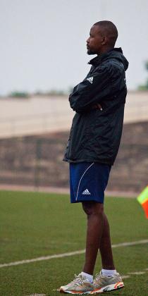 AS Kigali Head Coach Andrew Gasambungo is well prepared for next season. The New Times /  T. Kisambira.