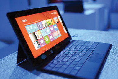 Sales of Microsoftu2019s Surface tablet were disappointing in the second quarter. Net photo