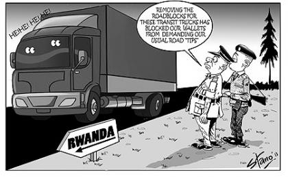 Rwandan truck drivers have welcomed the new move by the Kenyan government to remove police roadblocks between the coastal port city of Mombasa and Malaba, near the Ugandan border. 