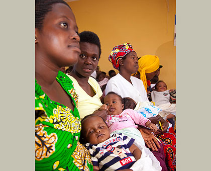 At the moment only children can access health cover using their parentu2019s medical scheme. The New Times/ Timothy Kisambira.