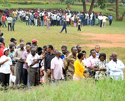 Voters will in September elect 80 MPs including 24 women representatives, two representatives  and one  MP representing of persons with disabilities.  The New Times/ Timothy Kisambira.
