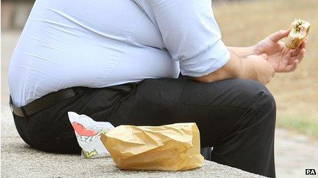 Officials say the 20-stone man would place too much strain on New Zealand's health services. Nearly 30% of adults are overweight in New Zealand. Net photo.