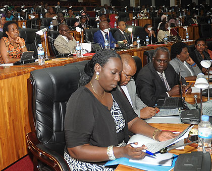A section of legislators in Parliament. The New Times/File