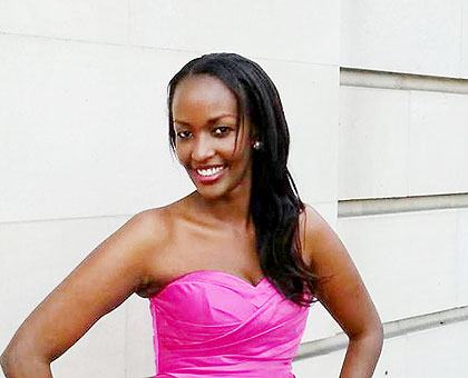 Keza is alleged to have been stabbed three times by a former Ugandan partner. Courtesy.