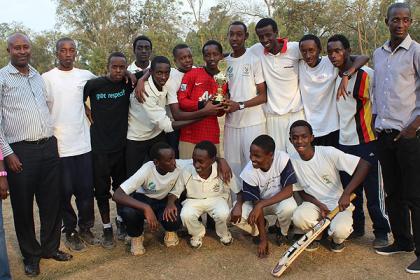 Kagarama secondary school retained the annual Schools Cricket week.