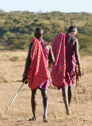 The Maasai people, the ancestral inhabitants of the area. Net photo
