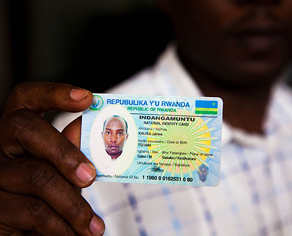 National IDs will complement passports as travel documents within Uganda, Rwanda and Kenya. Saturday Times/Timothy Kisambira. 