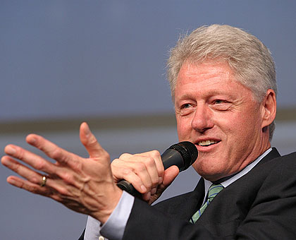 Former US President Bill ClintonFormer US President Bill Clinton