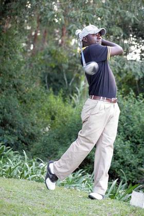 Jean Baptiste Hakizimana has been busy preparing for KCB Open and Asian Tour in South Africa. Saturday Sport/File.