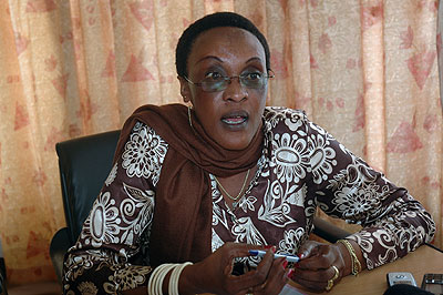 Marie Immaculu00e9e Ingabire, the Chairperson of Transparency Rwanda