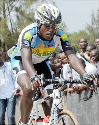 Twenty-one year old Janvier Hadi will lead the Rwanda cycling team in Nice. Times Sport/ File.