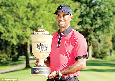 Woods won the WGC-Bridgestone Invitational by seven shots. Net photo.