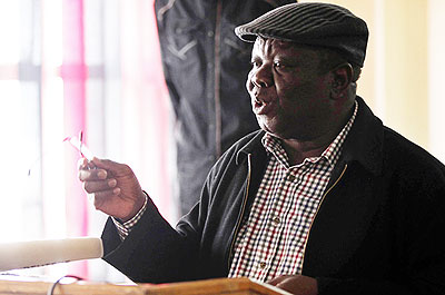 Tsvangirai rejected the vote outcome after calling the elections fraudulent. Net photo.
