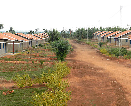 Kitazigurwa model in Rwamagana District boasts basic infrstructure and decent housing. Saturday Times/Stephen Rwembeho. 